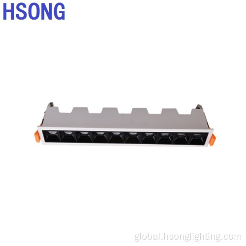 linear light fixture Square trimless linear light 2/4/10/20/30w Factory